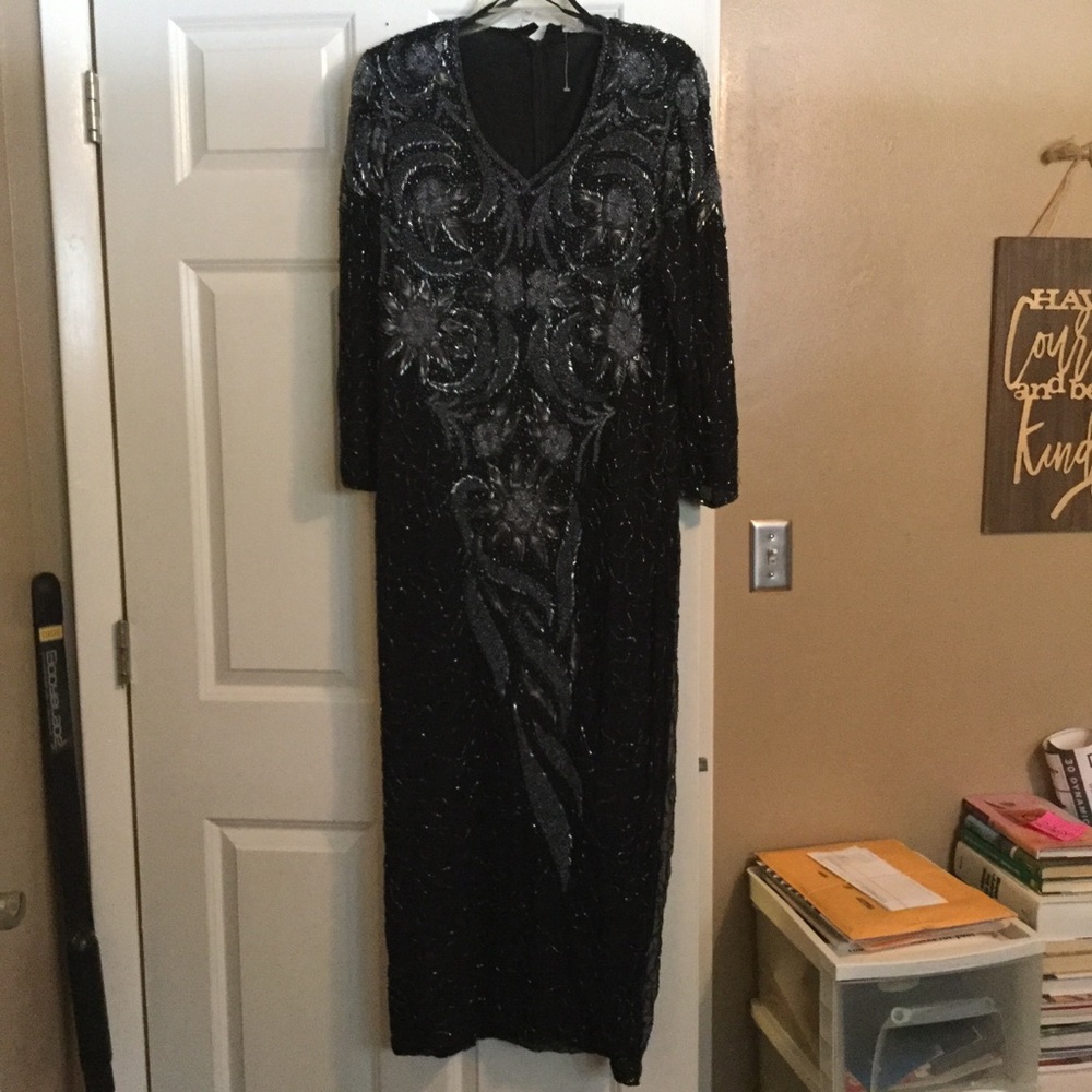 Beaded gown